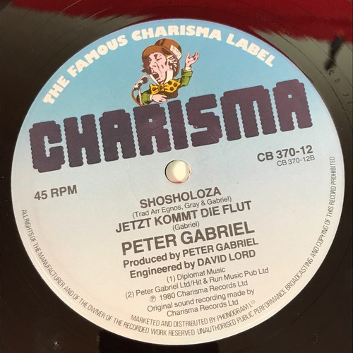 PETER GABRIEL Biko 1980 UK 3-track 12" vinyl single Shosholoza Jetzt Kommt Die - Picture 4 of 4