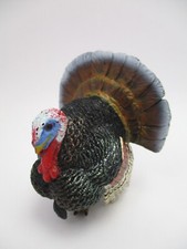 Domestic Turkey Farm Figurine Collectible PVC 2.75 H X 2.5  L Safari Ltd 2006