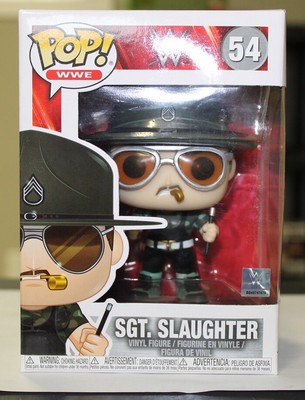 funko pop wwe sgt slaughter