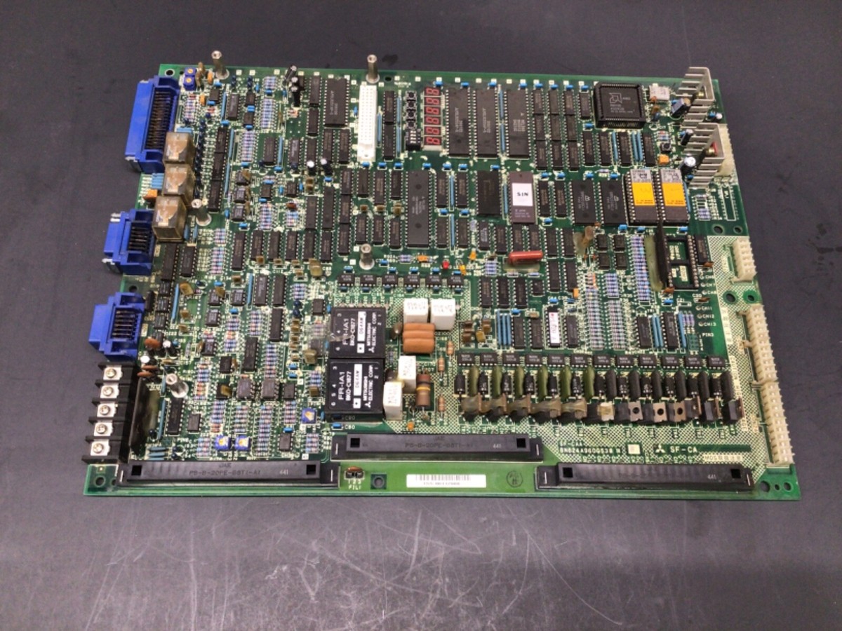 Fx31d 三菱　BN624A550G52 Circuit Board 動作保証 MITSUBISHI SF-CA BN624A960G53B Spindle Drive PCB Board #30RK | eBay