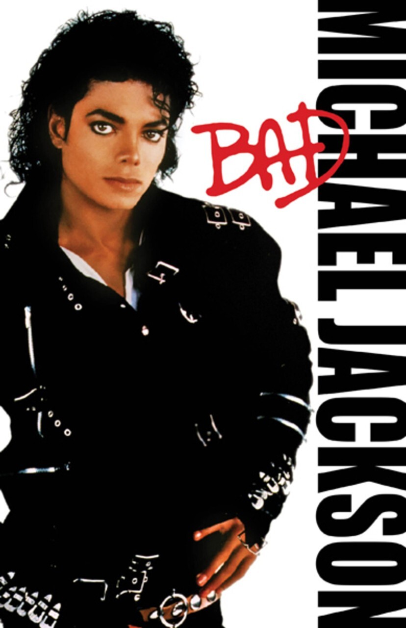 Michael Jackson Bad Album Poster - Iconic Pop Superstar Wall Art Aesthetic