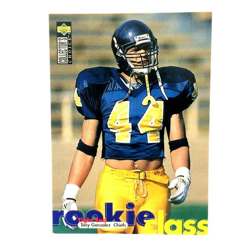 Tony Gonzalez #12 1997 Collector's Choice card