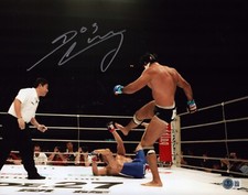 Dos Caras Jr. Alberto Del Rio Signed 11x14 Photo BAS COA WWE Pride FC AAA CMLL 5