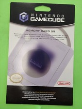 GameCube 59 Block Memory Card - Package Cardboard Only