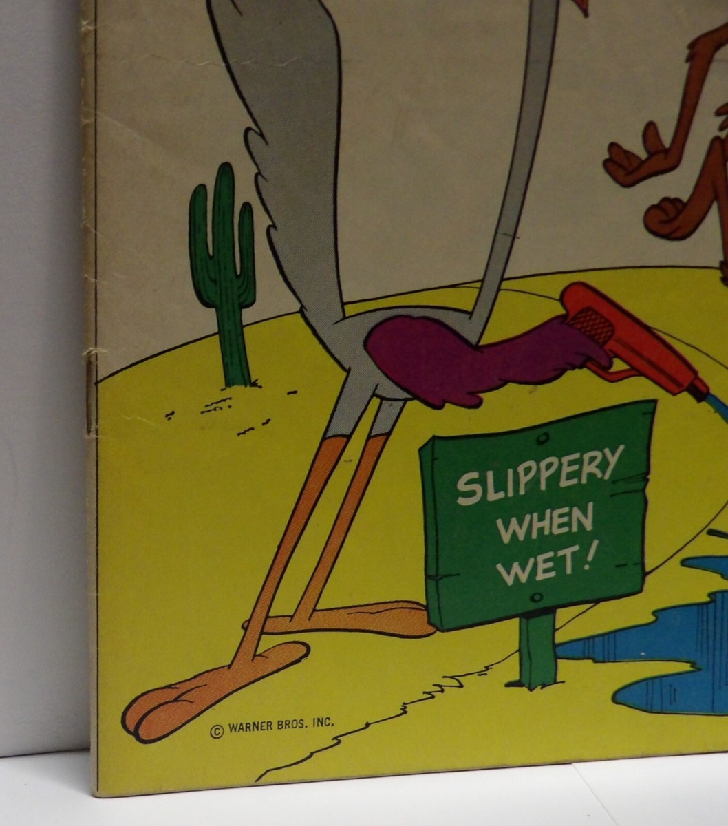 Beep Beep the Road Runner #41 1974 Gold Key Comics Slippery When