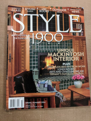 Style 1900  magazine Spring Summer 2004 Unique Mackintosh M299