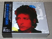 WITH 2nd version 9394 Yen BOX OBI - BOB DYLAN Japan 3 x CD BIOGRAPH 00DP-401/3
