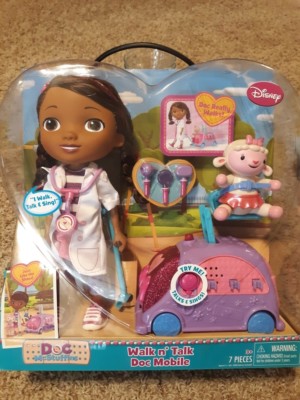 walking doc mcstuffins doll