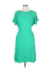Chaps Women Green Casual Dress L