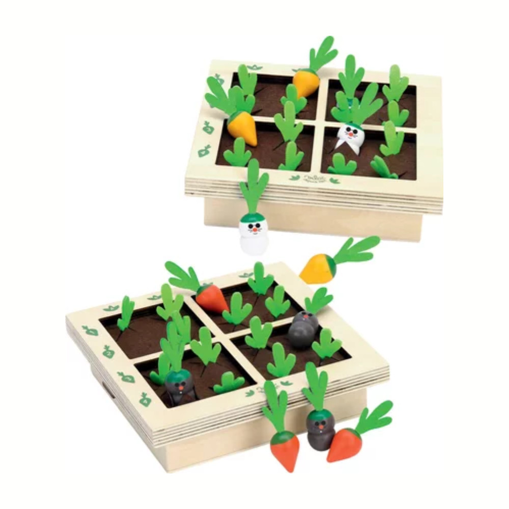 La bataille du potager Jour de récolte Jeu de société en bois pour toute la famille