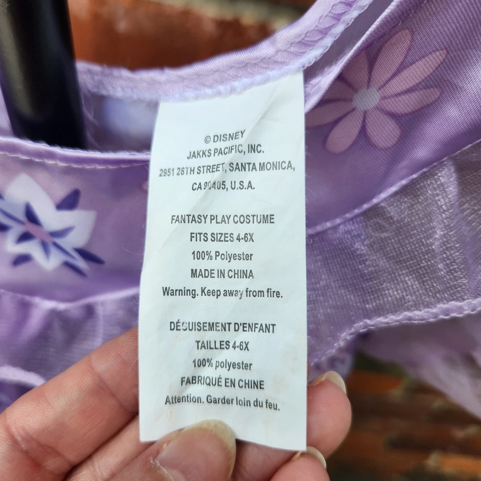 Encantador Disfraz de Isabella para Niña - Inspirado en Disney’s Encanto 4-6x Foto 3 de 4