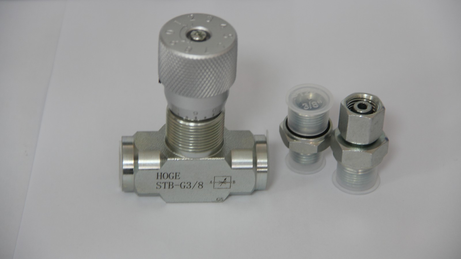 3/8" L08 - Hydraulic Flow Control Valve - STB-G3/8 - Mini Excavator - FREE SHIP