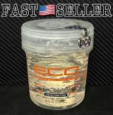 Eco Style Professional Styling Gel Krystal, 8oz (236ml)