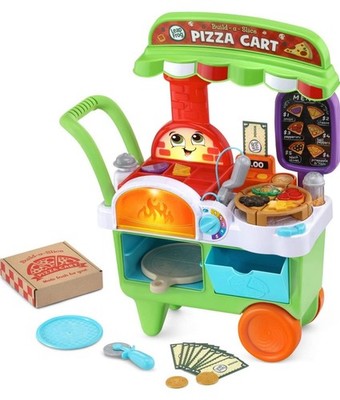 LeapFrog Build-a-Slice Pizza Cart (Frustration Free Packaging) NEW Ages 3+