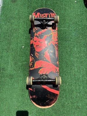 Misfits X Zero  Bullet  JFK Kennedy Assassination Complete Skateboard Deck