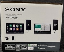 SONY XAV-AX7000 APPLE CAR PLAY/ANDROID AUTO with Remote Control Included
