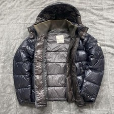 Moncler Giacca ZIN Puffer Navy Taglia 0 Logo Patch
