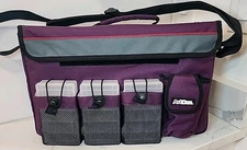 ArtBin Art Bag Large Canvas Travel Tote 7 Compartment Adjustable Shoulder Strap