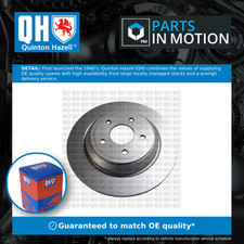 2x Par de discos de freno sólidos para Ford Focus Mk4, Mk4 ST 2.0D trasero 2018 en 302 mm QH