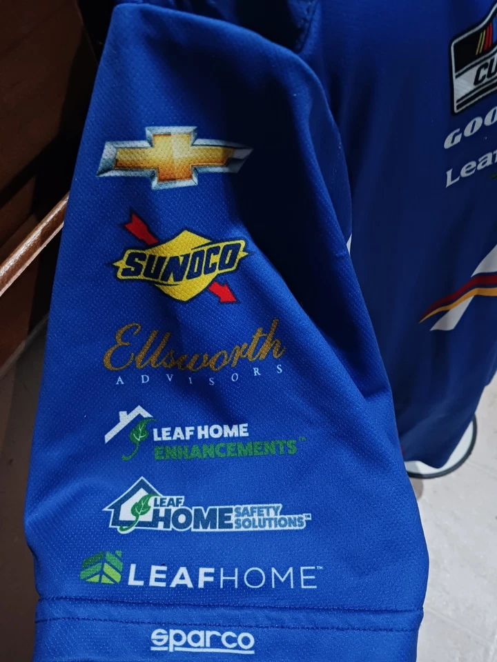 Kaulig Racing XL Race Usado Action Ind. Camisa Chevy Crew NASCAR AJ Allmendinger Foto 4 de 4