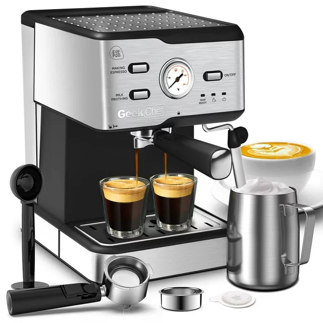 ITSUMI AUTOMATIC 5401 電気加熱プレス Geek Chef I88ZXX200430142 Espresso Machine 20 Bar Fast Heating