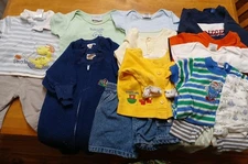 Baby Clothes Size 3-6 Months Mixed Brands Lot 16 Pieces EUC 