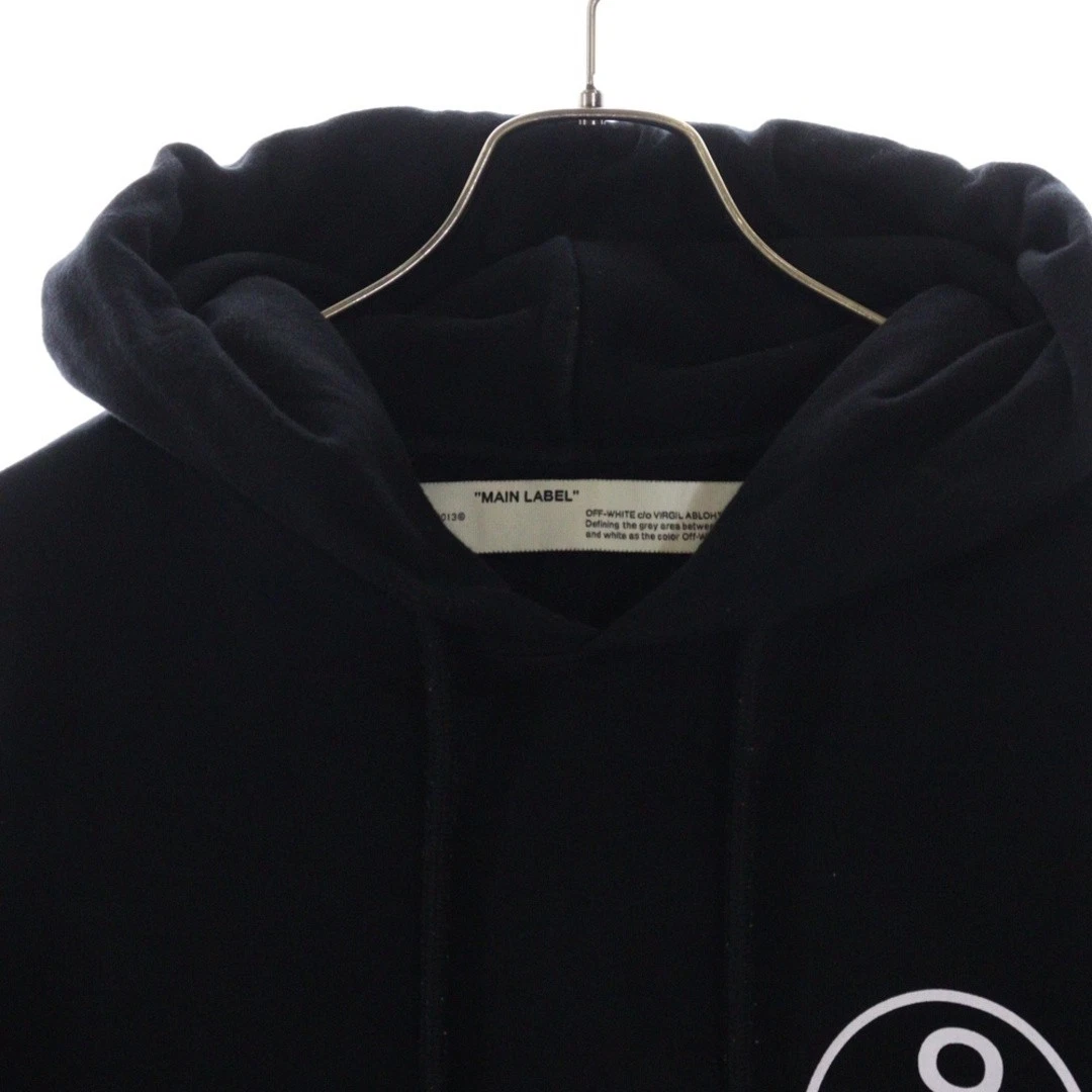 Felpa Pullover Off White 20SS Tape Arrows Over Hoodie Taped Nera Usata 8c50