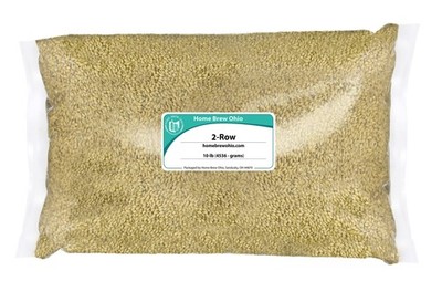 2 Row Brewers Malt Home Brewing Whole Grain 10 Lbs Beer Making Ingredient