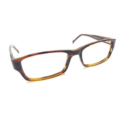 Savvy 350 BRNHRN Glossy Brown Horn Tortoise Eyeglasses Frames 54-17 140 Designer
