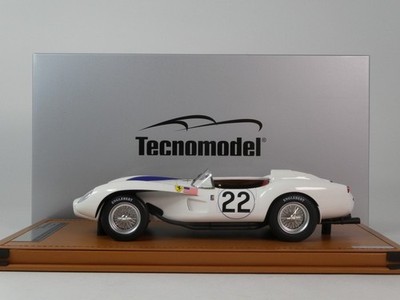 Tecnomodel Ferrari 250 TR #22 Lucy Bell Ponto Fender Le Mans 1958 1:18 TM18-254G