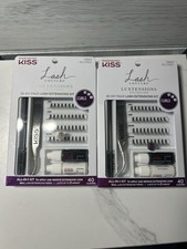 Kiss Lash Couture Luxtensions collection 3D DIY Faux lash Extensions Kit x2