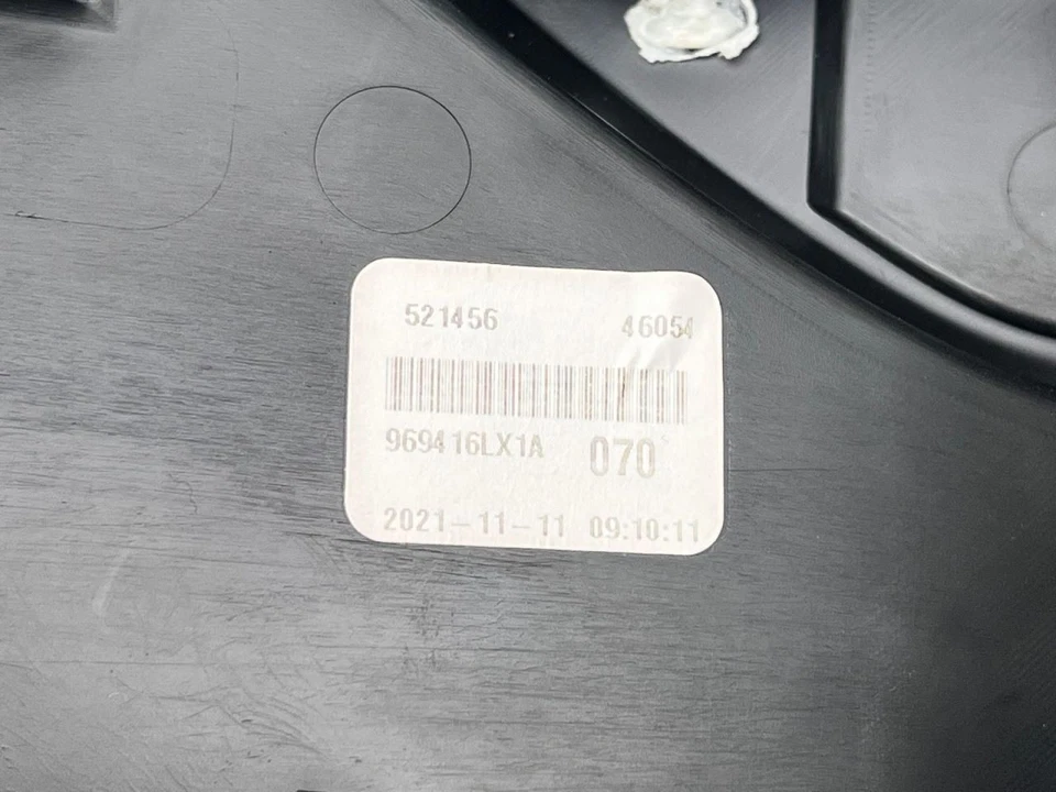 Nissan Sentra 2013-2015 consola central panel de ajuste superior negro Foto 2 de 4