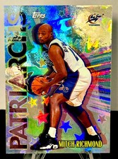 MITCH RICHMOND (HOF) 1999-00 TOPPS MINT INSERT PATRIARCHS #P7 WIZARDS LOOK!