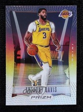 2020-21 Panini Prizm Prizm Flashback Silver Prizm Anthony Davis #5 07mp
