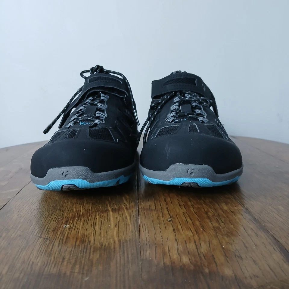 Bontrager SSR Women's Multisport Cycling Shoes - Black/Blue - Sz 11.5 - Image 2 of 4