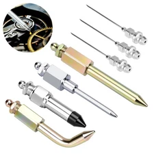 7 pcs Grease Gun Accessory Tool Kit Needle Nozzle Adapter Coupler Tip Dispenser