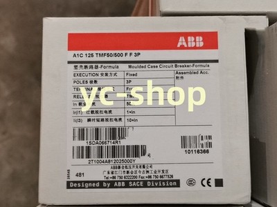 New A1C 125 TMF50500 F F 3P Moulded Case Circuit Breakers Fast shipping via #fv