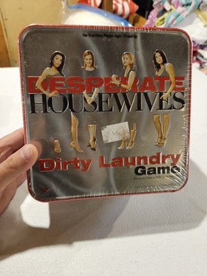Cardinal Industries 2005 Desperate Housewives Dirty Laundry Game New Sealed Tin