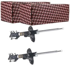 2X ASHIKA GASDRUCK STOßDÄMPFER VORNE PASSEND FÜR ABARTH 500C FIAT 500 FORD KA