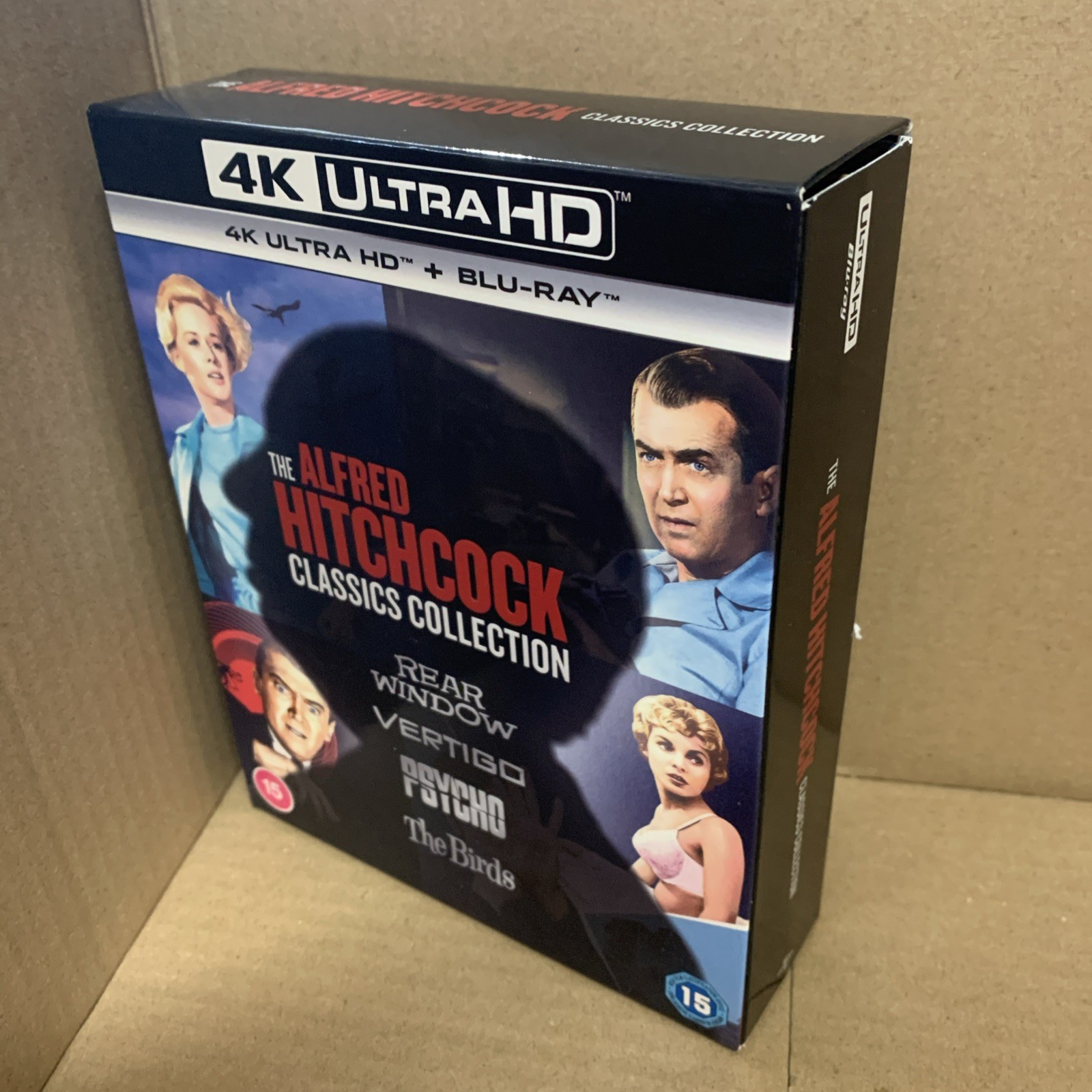 The Alfred Hitchcock Classics Collection 4K Ultra-HD Blu-ray Region Free