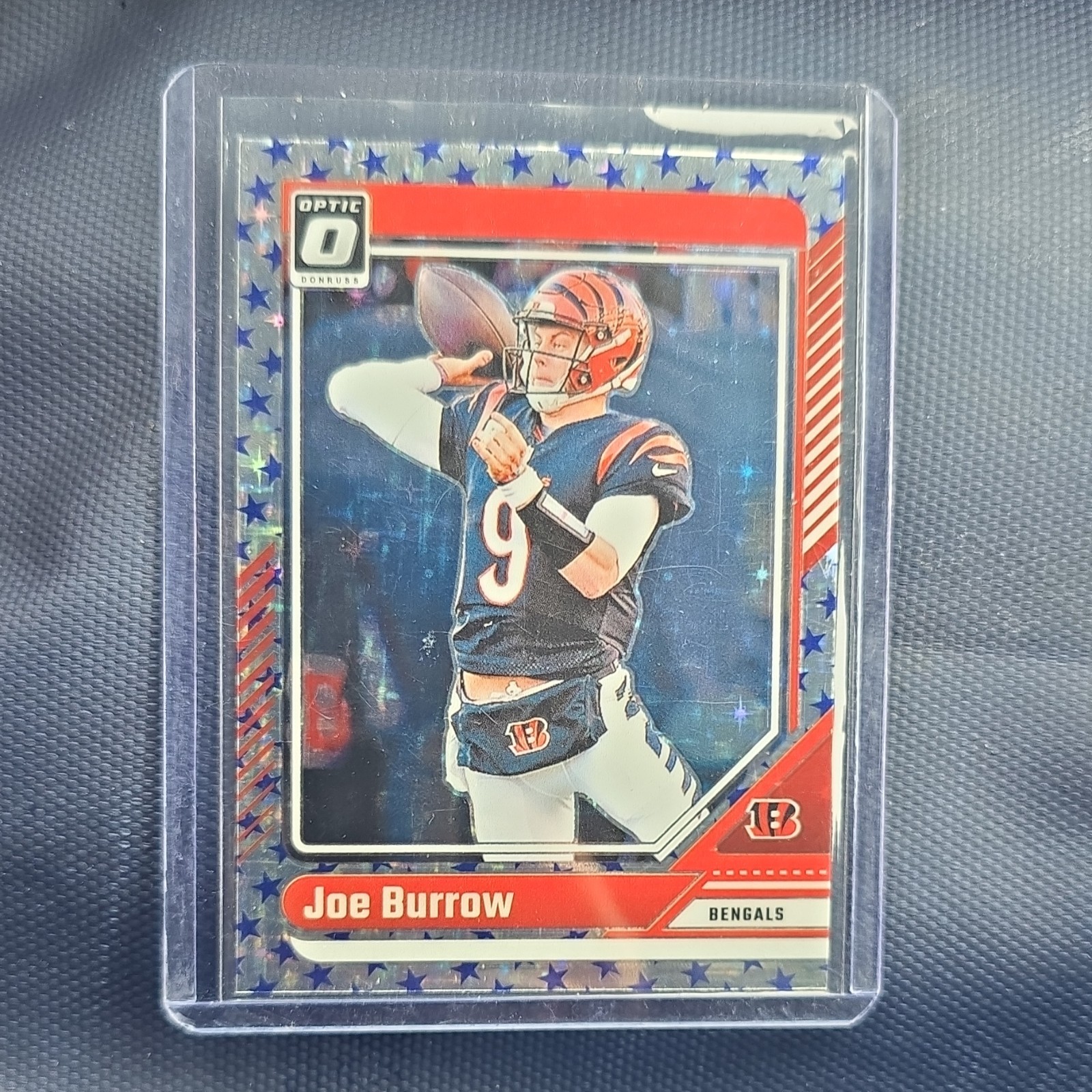 Panini 2024 Donruss Optic Joe Burrow Stars Prizm #38 Bengals NFL Card