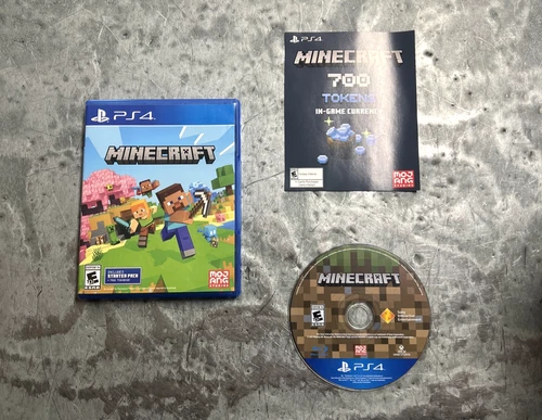 Sony PlayStation 4, PS4 | MOJANG's Minecraft | COMPLETE | FREE SHIPPING!