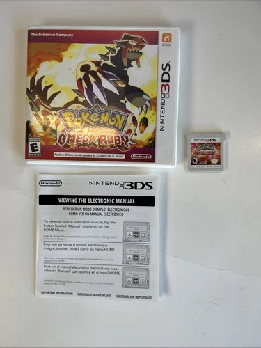 New ListingPokemon Omega Ruby (Nintendo 3DS, 2014) CIB Complete Authentic