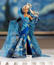 Barbie x MoMA Vincent Van Gogh Doll Starry Night Ready To Ship