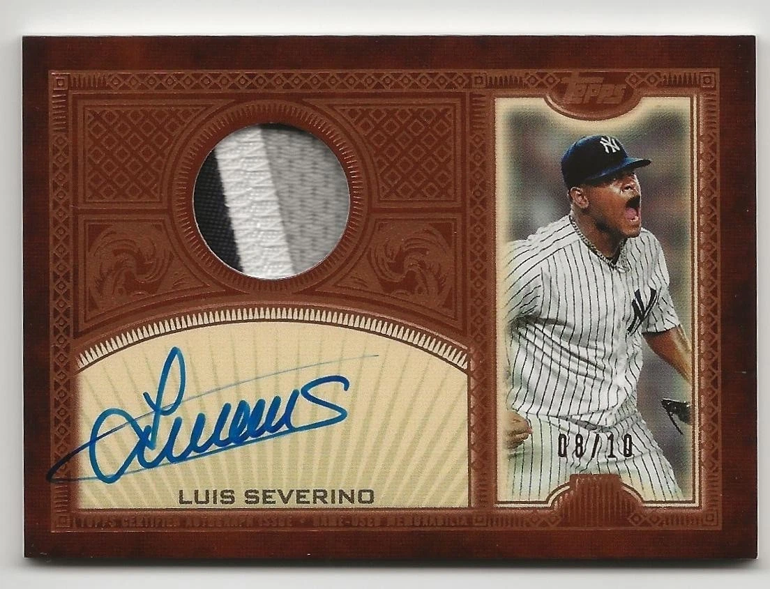 ルイス・セベリーノ 直筆サインボール LUIS SEVERINO Luis Severino Autograph Baseball Trading Cards for sale | eBay
