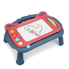Magnetic Drawing Board for Toddlers 3, Color Erasable Doodle Writing Pad, Lea...
