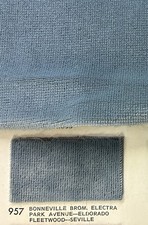 1979 Pontiac Buick Cadillac Oem Detroit Auto Interior Cloth 957