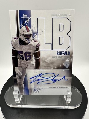 2024 Topps Signature Class #RCA-JS Javon Solomon Rookie Class Auto Variation
