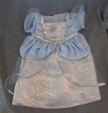 16" CABBAGE PATCH KID Cinderella dress. Silver and blue. Unused, smoke free home