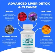 Liver Health Support Liver Cleansing Detoxification Whole Body Detoxification